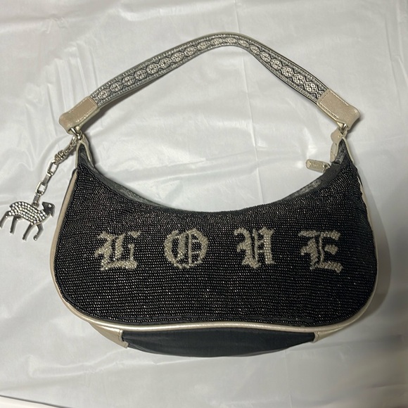 L.A.M.B. Lesportsac Beaded Bag Gwen Stefani. Vintage. Beautiful Condition - Picture 3 of 17